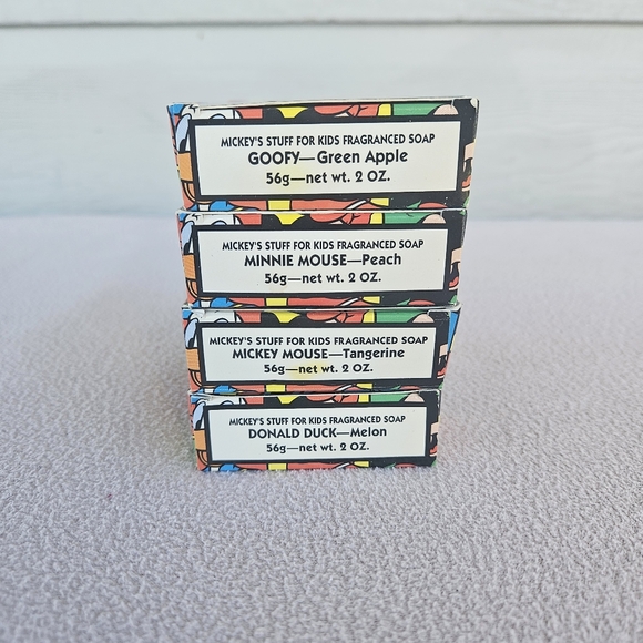VTG Avon Disney Kids Soap Mickey Mouse Minnie Mouse Donald Duck Goofy 1996 - Picture 10 of 14